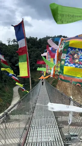 🇳🇵 Sanga Suspension Bridge. #sangajhulunge #bhaktapur #nepal #nepaltiktok🇳🇵 #suspensionbridge 