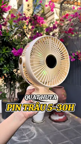 Quạt tích điện đa năng Huta Q22 pin trâu #quattichdien #quatmini #shoputni #giadungtienich 