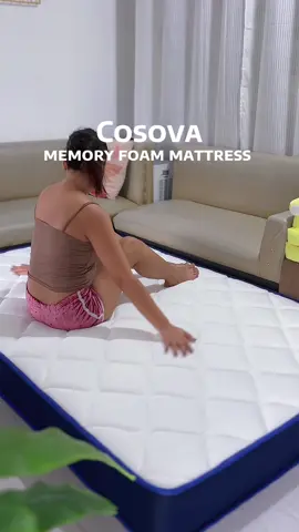Unbox our newest memory foam mattress from @COSOVA We’re so happy❤️ 