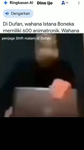 1 vs 600 ada berapa senter nya☠️#dufan#animatronic #fnaf #wahanadufan 