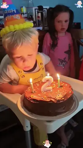 Well, happy birthday… I think ?#baby #funnybaby #funny #birthday #fyptiktok 