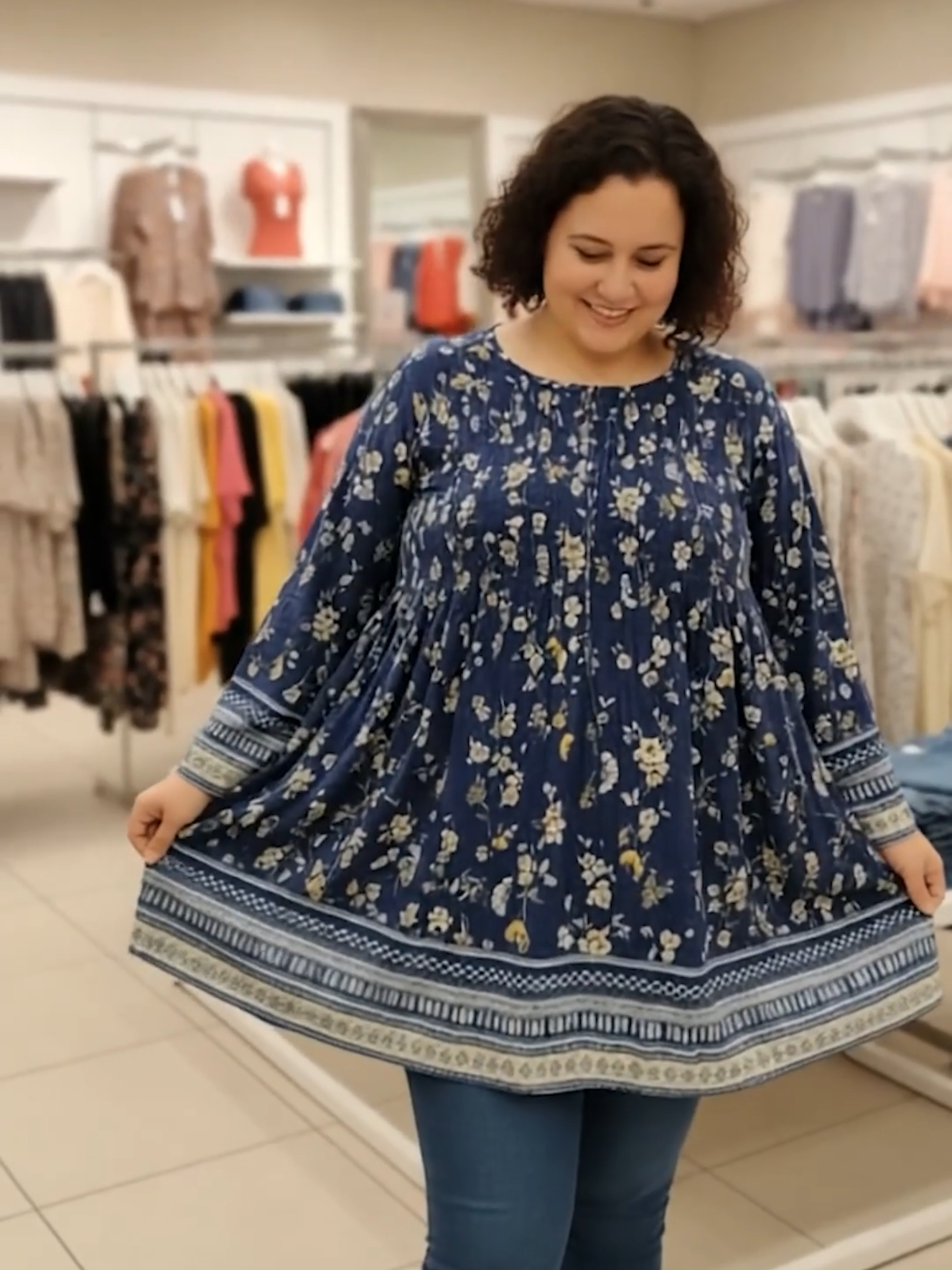 🌸 PLUS SIZE GODDESS ALERT! 🌸 Step out in CONFIDENCE with our navy blue floral tunic top – made for all BIG sizes! 💃 Flowing, stylish, and oh-so-comfy, only at FashionOne Plus! 🛍️ Orchard Road, Singapore’s ultimate PLUS SIZE shop is here to make you feel FABULOUS! ✨ Flaunt your curves, feel amazing, and shine in every step! 💜 COME NOW, DON’T MISS OUT! #PlusSizeSingapore #FashionOnePlus #OrchardRoadStyle #PlusSizeQueen #CurvyFashion #FloralTunicLove #BigSizeFashion #PlusSizeStyle #SingaporeFashion #CurvyAndProud #OOTDPlusSize #CurvyConfidence #PlusSizeComfort #FashionForAll #BodyPositiveFashion #CurvyVibes #BigSizesAvailable #SingaporeShopping #CurvyChic #PlusSizeTrends #PlusSizeWardrobe #StyleHasNoSize #PlusSizeGlam #PlusSizeLookbook #SingaporeTrends #PlusSizeOOTD #CurvyFashionista #PlusSizeMagic #FashionOnePlusLove #TrendAlertSingapore #PlusSizeVibes #CurvyQueens #BigSizeBeauty #CurvyAndConfident #PlusSizeDaily #SingaporeStyle #PlusSizeObsessed #FashionForCurves #CurvyOutfitIdeas #PlusSizeMustHave #SingaporeInfluencers #CurvyOOTD #PlusSizeChic #OrchardRoadShopping #PlusSizeInspo #BigSizeOutfits #CurvyAndHappy #PlusSizeTrendsetter #FashionOnePlusMagic #PlusSizeEverything #CurvyAndStylish #plussizewardrobe