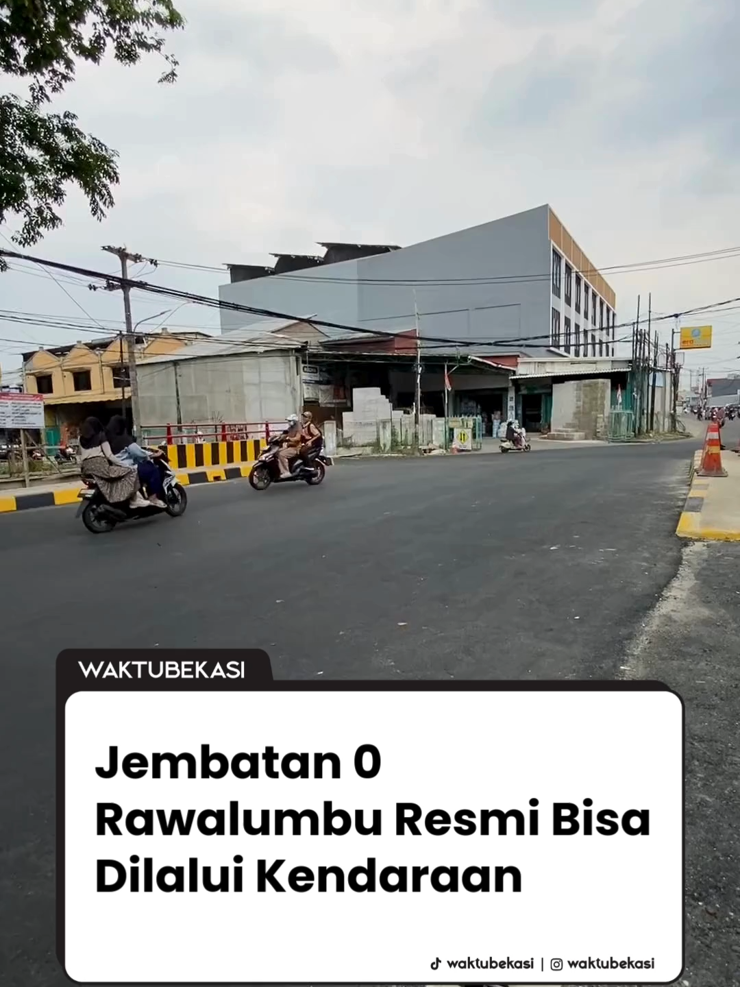 Setelah dinanti, Jembatan 0 Rawalumbu kini beroperasi dan siap digunakan. #fypシ #bekasihits #fyp #bekasi