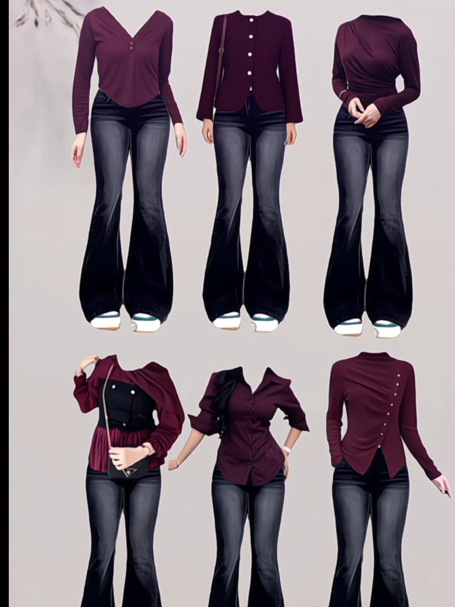 cakep banget nih say #fyp #outfit #trending #ootdhijab #viral 