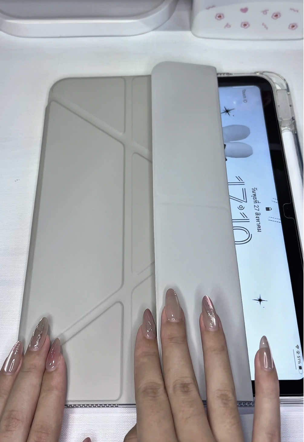 Unboxing เคสใหม่กัน🐰 #unboxing #เคสไอแพด #ipadcase 