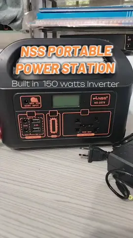 Napaka Useful nito lalo na at laging brownout dahil sa bagyo #portablepowerstation #generator #150watts #nss #foryoupage 