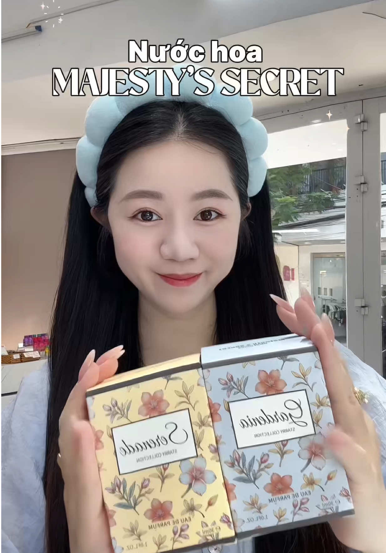 🌸 Nước hoa Majesty’s Secret mê từ thiết kế đên cả mùi hương giá thì hạt dẻ lắm ý 😘✨✨ #nuochoamajesty #nuochoachinhhang #nuochoagiare #reviewnuochoa 