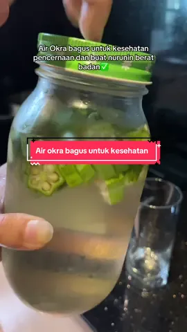 Siapa yg udah konsumsi air okra?🙋🏻‍♀️ kalo aku dan mama sudah minum dari lama, bagus untuk pencernaan dan buat mengatasi diabetes jg bisa✨ #fyp 