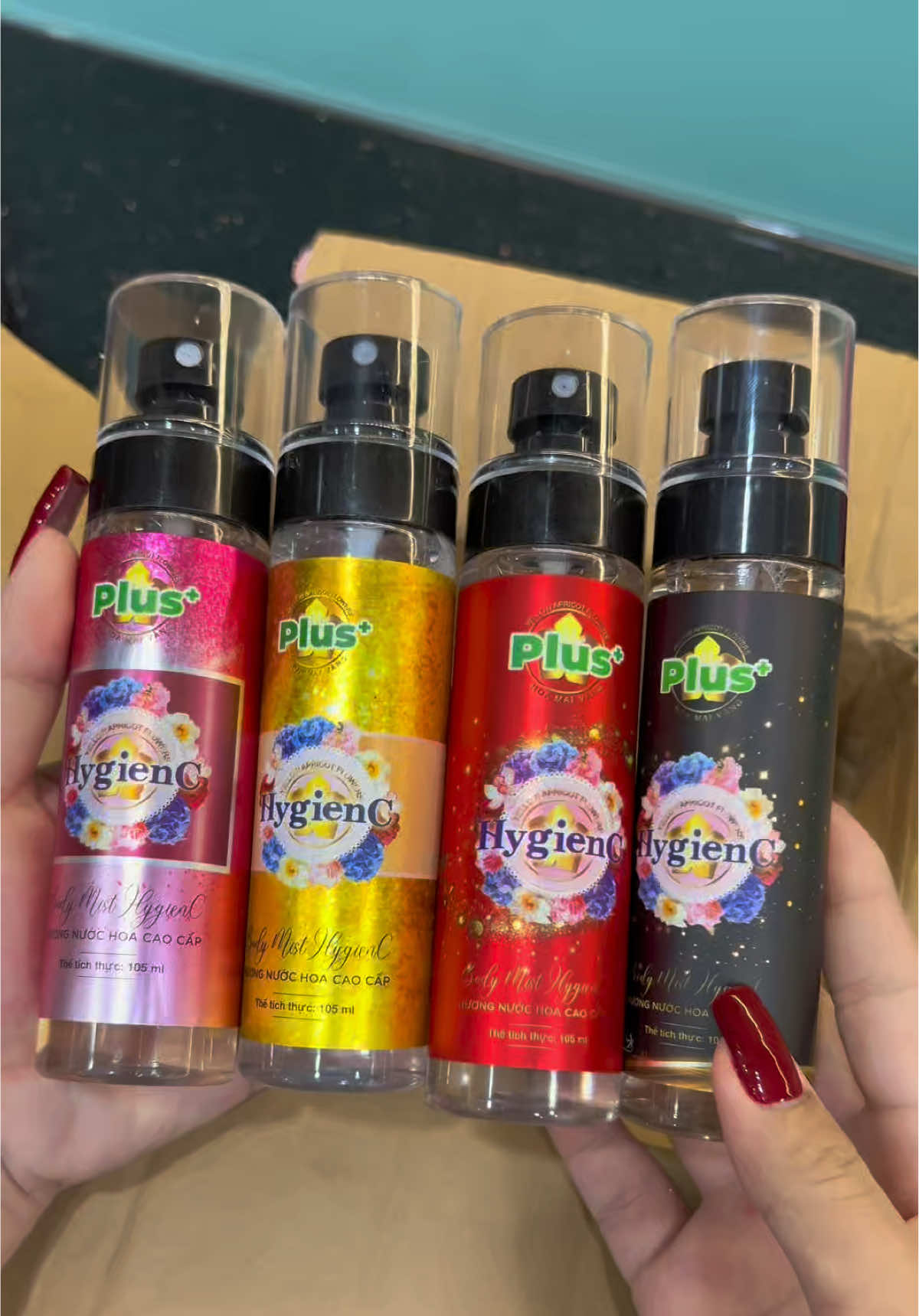 Mua combo 3 chai nước hoa thơm lâu Hygienc tặng 1 chai nhận về 4 chai #emkieutaphoa #nuochoathomlau #nuochoathomlauhygienc #hygiene 