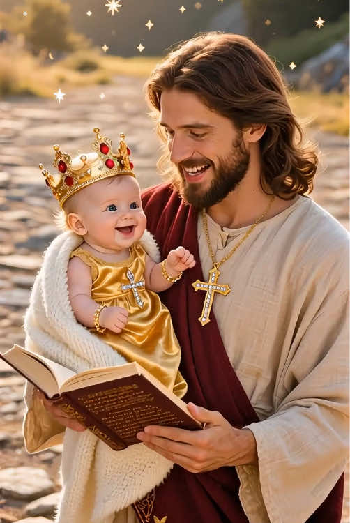 Jesus and baby #jesus #baby #tik tok #jesuslovesyou#cutebaby 