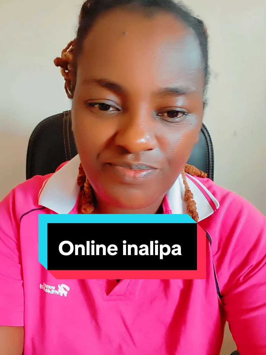 Hii side hustle itakusaidia sana kulipa bills zako kama wewe ni stay at home mom or a student... Personally I've worked for 5years #workfromhome #onlinejobs #flexibility #remotework #wfh 