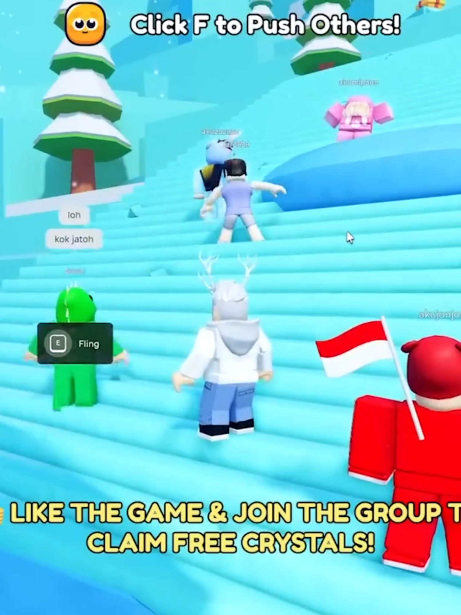Mipan & Zuzuzu Nekat Naik Tangga Licin Penuh Ringtangan Di Roblox #Mipan #zuzuzu #akudav #game #gamer #fyp #roblox