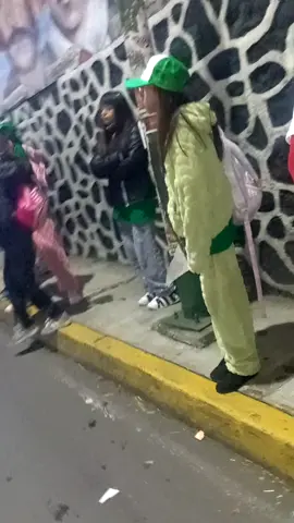 y así empieza la caminata al santuario del Señor de Chalma 💚