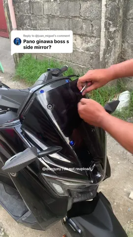 Replying to @@juan_miguel binutasan ko lang visor ko boss