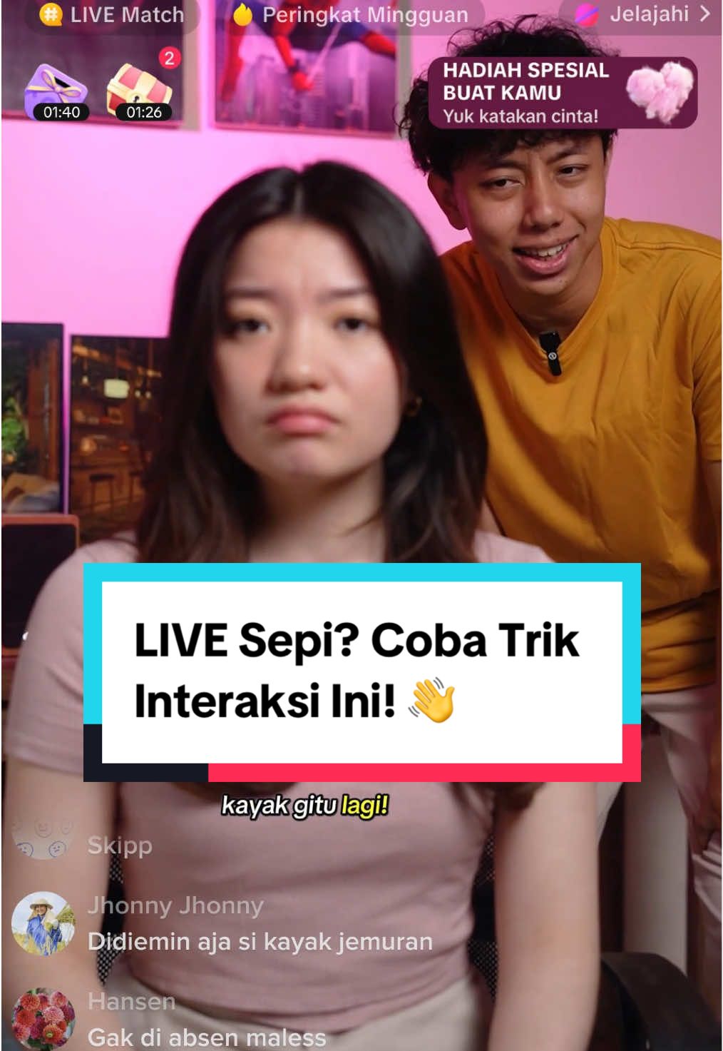 Izin jump in ya kak... 🙏 LIVE gak akan sepi kalau nonton video ini! 🤩 #LIVEAcademy 