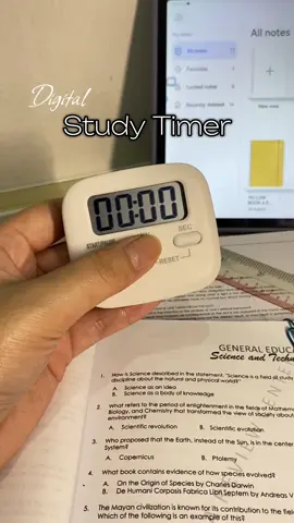 Timer Magnetic Stopwatch Countdown Alarm with battery Digital LCD Kitchen Cooking Timer Study Timer White Utensils #timer #studytimer #countdownalarm #stopwatch #foryoupage 