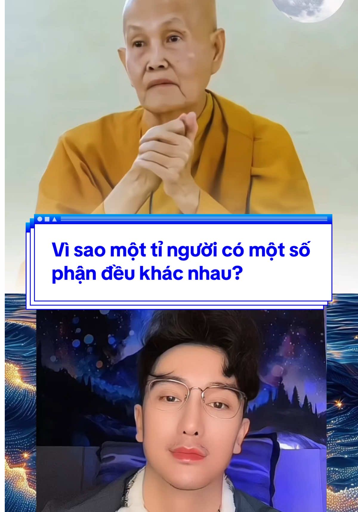 😜Mình cũng từng thắc mắc: Sao Ông Trời tài giỏi ghê! Thế giới có mấy tỉ người mà mỗi người đều có số phận khác nhau! Ai tạo ra mà hay ghê! #ggiakhanh #phatphapnhiemmau #phatphap #tinhxaphaphue #sucotamtam 