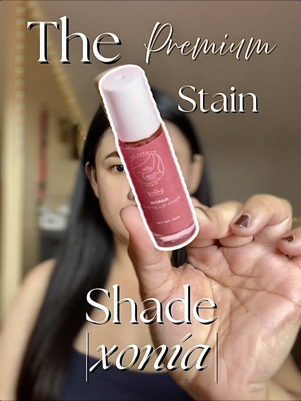 🗣️The Premium Stain in the shade~ xonia💋 gaganda talaga ng mga shades! ✨ @thepremiumshops @The Premium Stain 🫶🏻 #thepremiumstain #thepremiumstainmatteliptint #matteliptint #liptint 