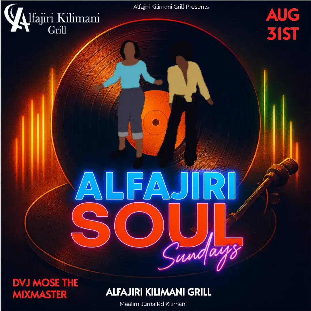 #viraltiktok #contentcreator #soul #soulmusic #soultrain Join me this Sunday for an epic soul train @alfajiri Kilimani Grill 
