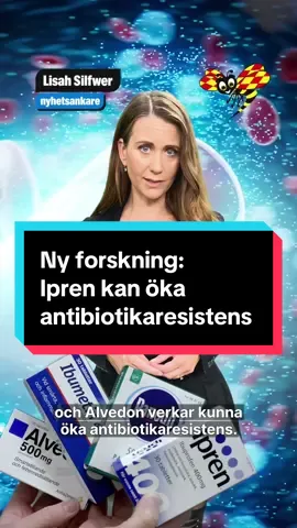 Ny forskning visar att vanliga värktabletter som Ipren och Alvedon verkar kunna öka antibiotikaresistens, det visar en ny studie från University of South Australia. Forskarna såg att både paracetamol och ibuprofen aktiverade bakteriers försvar mot flera olika typer av antibiotika. #nyheter #expressen  Nyhetsankare: @Lisah Silfwer 