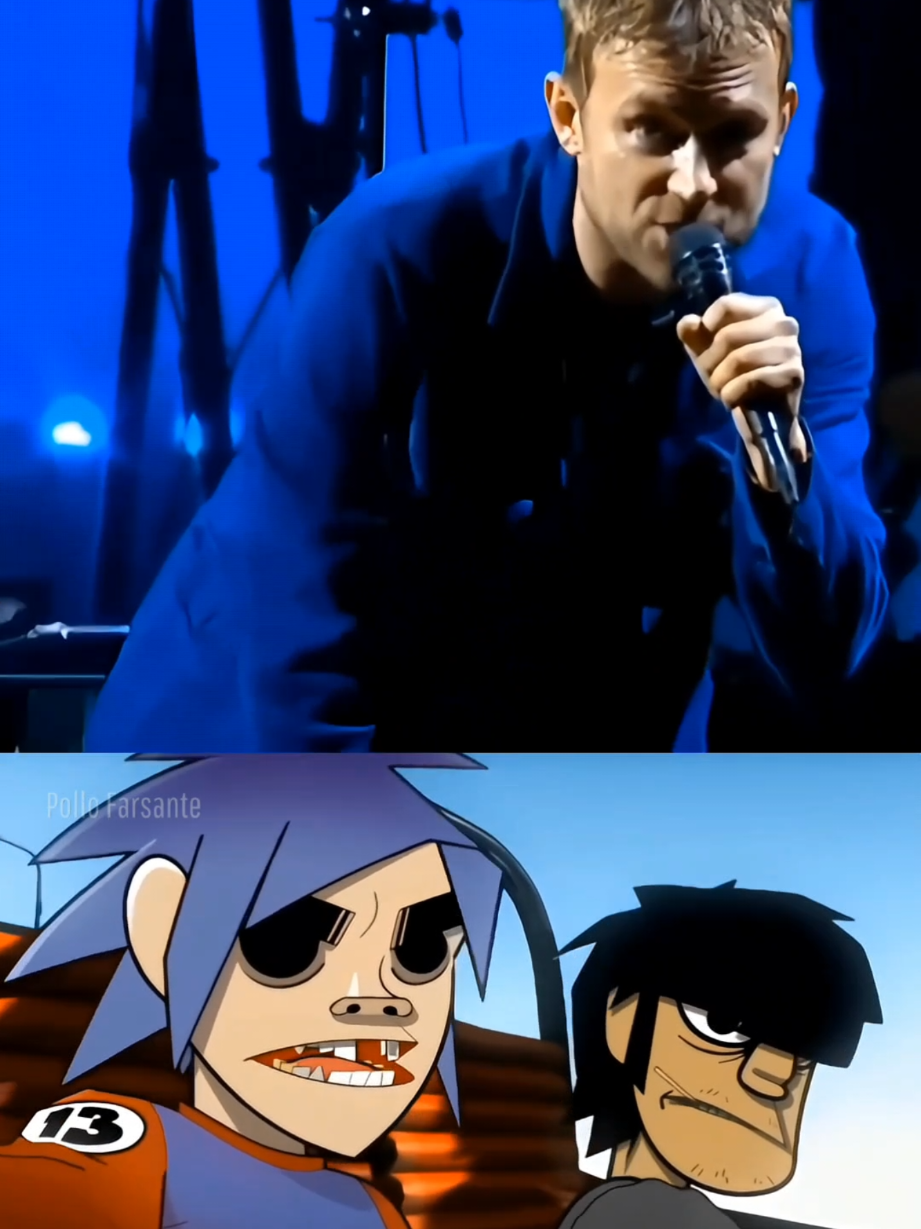 19-2000 - Gorillaz 🎤🎧🎶 Género(s) Trip hop, dance alternativo «19-2000» Es un sencillo del álbum de estudio debut de Gorillaz y segundo sencillo del álbum. El vídeo que fue dirigido por Jamie Hewlett y Pete Candeland, es una animación de 2-D en 3-D. En el vídeo presentan a los Gorillaz conduciendo en su jeep (mencionado en el episodio de los Gorillaz de MTV Cribs) #fpy_tiktok_viral #xzybcaシ #xzyabc #bellasmelodias #musicasdelrecuerdo 