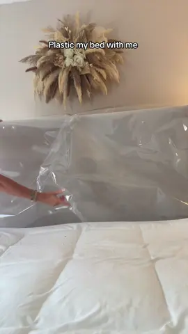 Plastic my bed with me - keeps it new and clean 