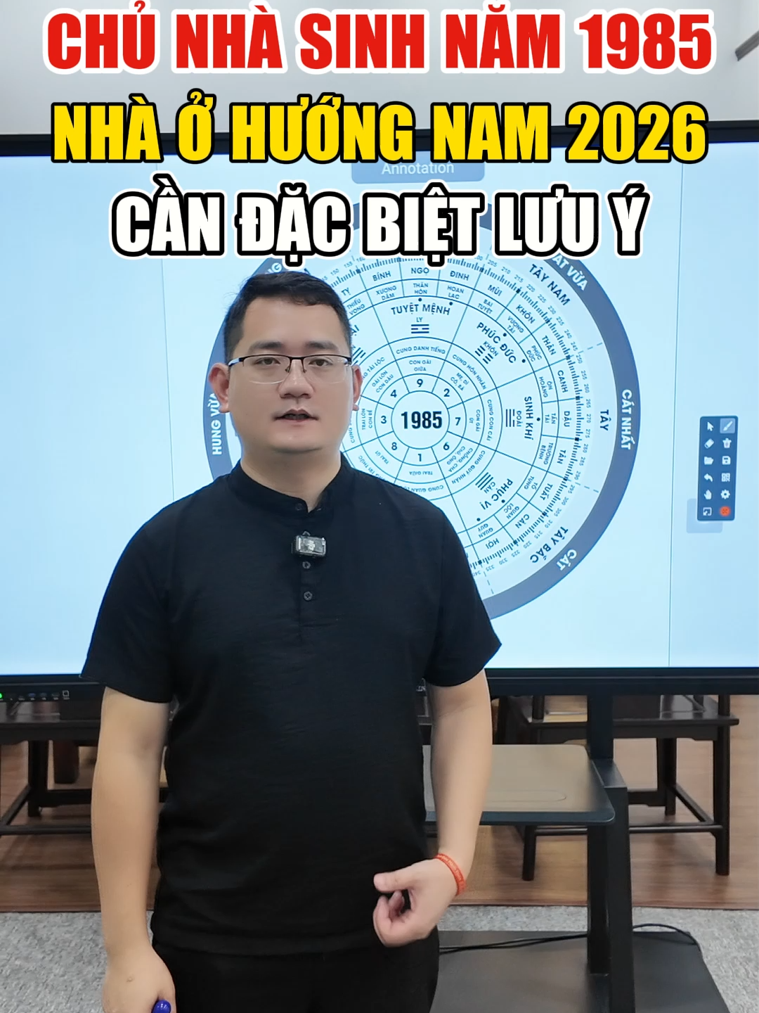 Chủ Nhà 1985 Nhà Hướng Nam 2026 Đặc Biệt Cần Tránh #thaytuankhamnha #phongthuyhuongnha #phongthuy
