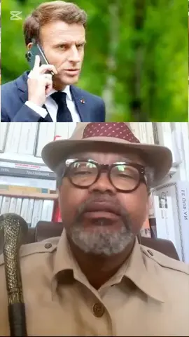 Emmanuel Macron et Franklin nyamsi #pourtoi #CapCut 