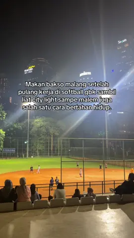 kapan kapan kesini ramean yukkk!! #softballgbk #citylight 