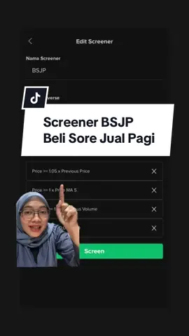 Replying to @Bgs Next, spill screener BPJS gak nih?👀 #investasisaham #belajarsaham #belajarsaham #screenerBSJP #stockbit 