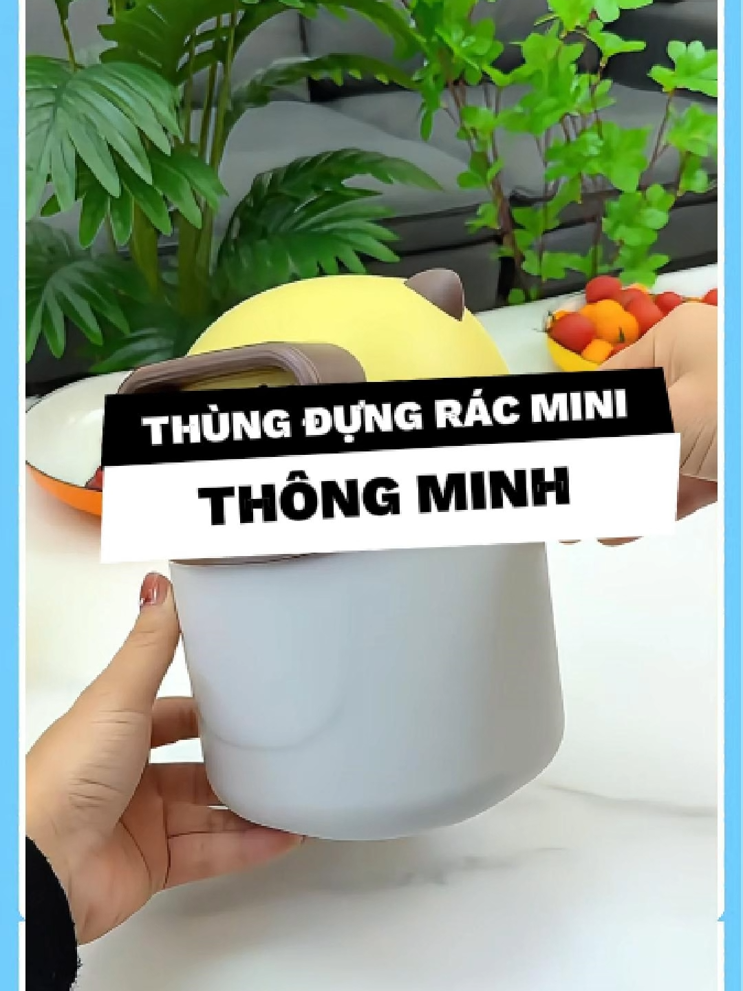 Thùng rác mini để bàn – Nhỏ gọn mà đa năng cực tiện #thungdungracmini #duyne0710 #giadungtienich #giadungthongminh #xuhuong #fyp