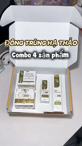 Combo Face Đông Trùng Hạ Thảo #nguyenhuynhnhu #myphamdonganh #miariviu #fyp #dongtrunghathao 