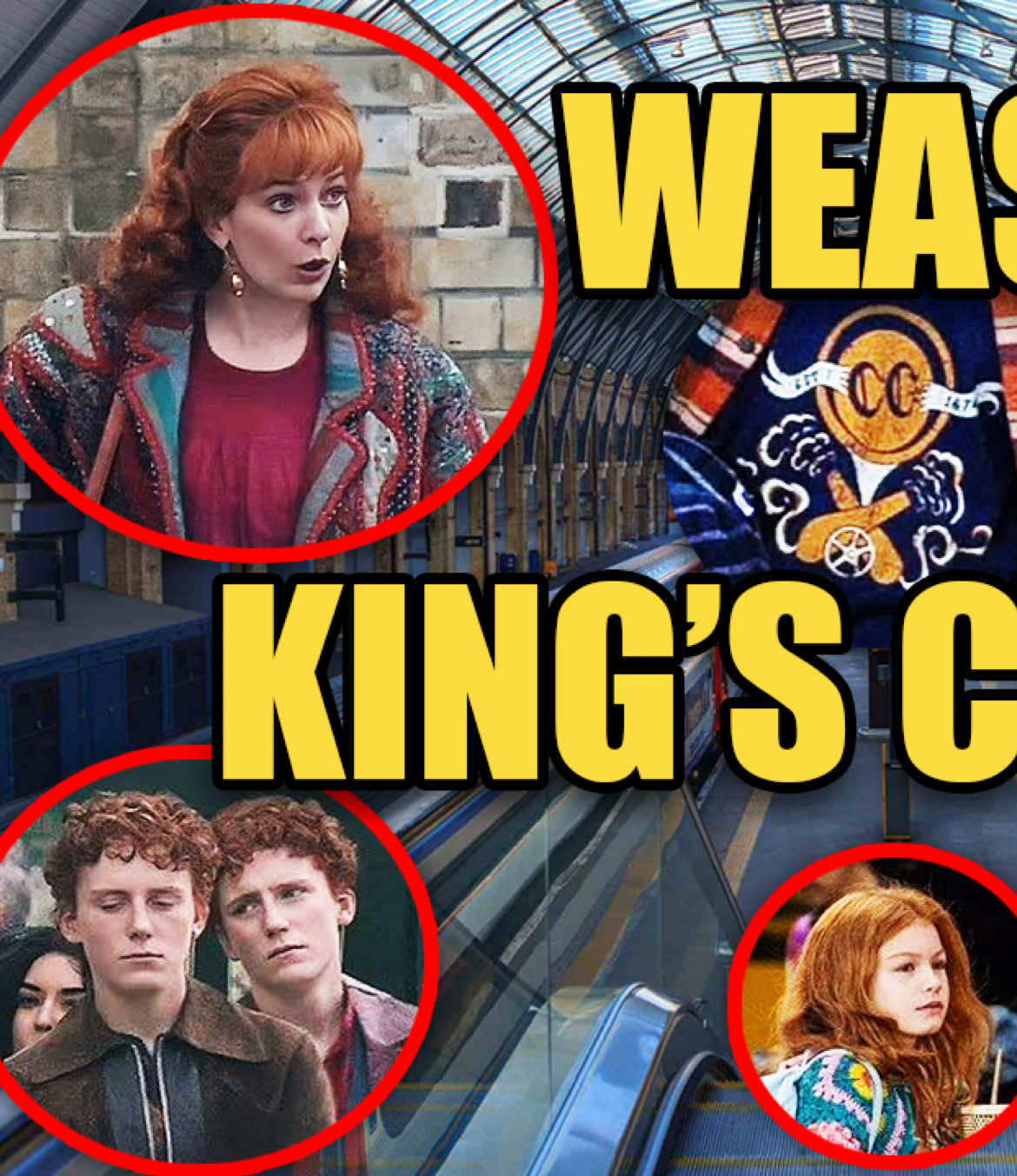 King’s Cross, Weasley & Private Drive #harrypotter #potterhead #jkrowling #harrypotterseries 