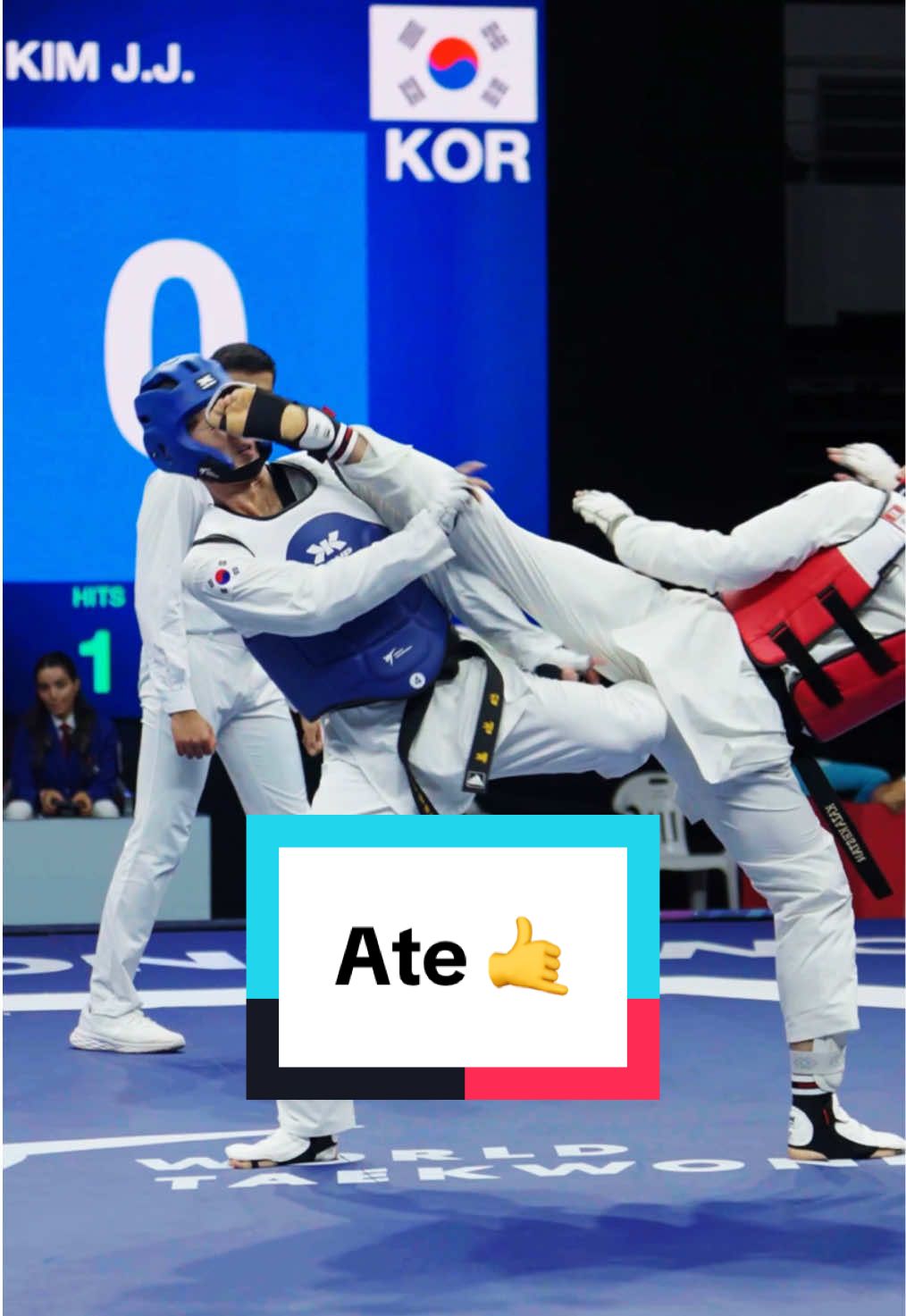 Ate 😮 #WorldTaekwondo  #MujuTaekwondowon2025GP #GPChallenge #GrandPrixChallenge #WTGPC2025 