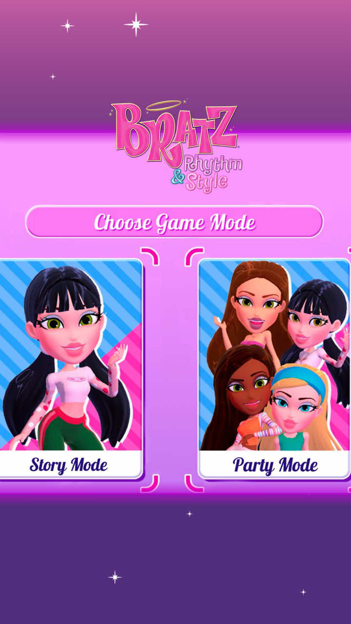 🖤 London’s calling 🌍 In Story Mode, the Bratz Pack travels the globe to take on iconic trends — starting with punk drama in London 🖤 ✨ In Party Mode, hit the gym, runway, and dance floor with your besties in Stilesville 🎮 Style speaks louder than rumors 🎸 #BratzRhythmAndStyle #Bratz #bratzgame 