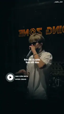 Chỉ một vài lời nói vô tình khiến em đau... #nhachaymoingay #sauconmua #rhyder #fbtxuhuong #_radio_chil 