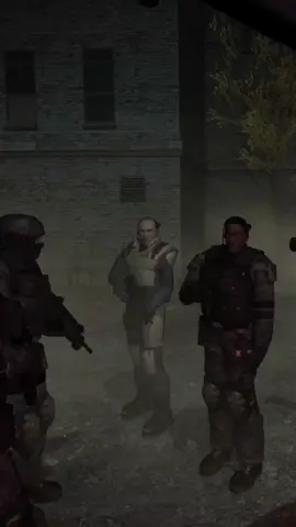 Douglas calls Paxton Fettel to order.  #F_E_A_R #FEAR2005 #FEARLORE #F_E_A_R_monolithproductions #FIRSTENCOUNTERASSAULTRECON 