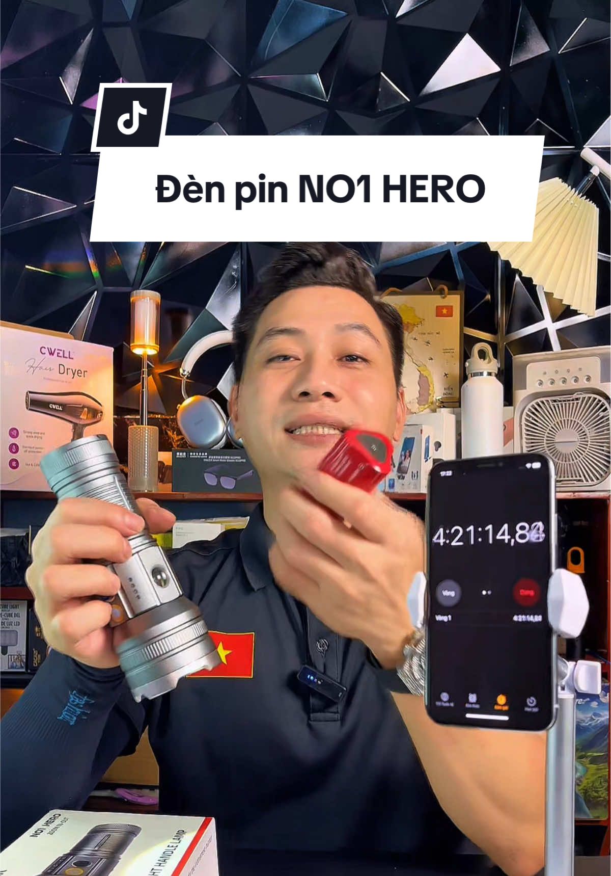 Đèn pin NO1 HERO có thật sự tốt?? #review #đèn #denpin #denpinsieusang  @Bảo An Revieww  @Bảo An Revieww 