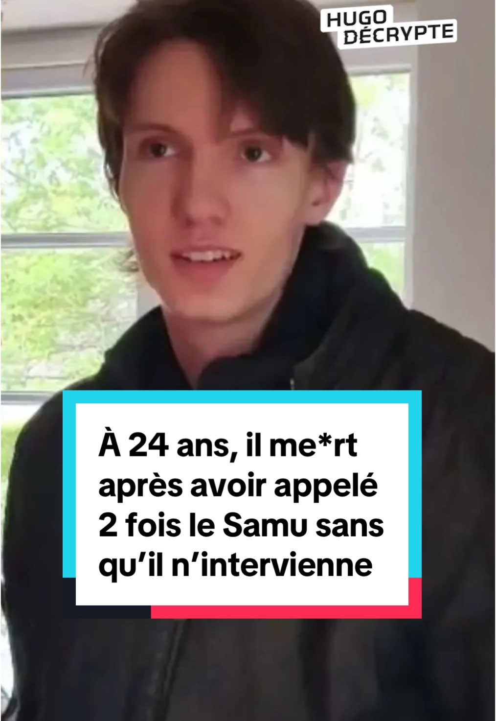 Esteban, 24 ans, me*rt après avoir appelé deux fois le Samu sans qu’il n’intervienne. 