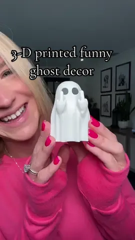 Laughter is the best medicine they say. This 3-D printed ghost decoration is so funny. I’m telling you put this in a random place in your house and wait for your guests to notice. It sure to add a laugh to someone’s day. #ghost #ghostdecor #funnydecor