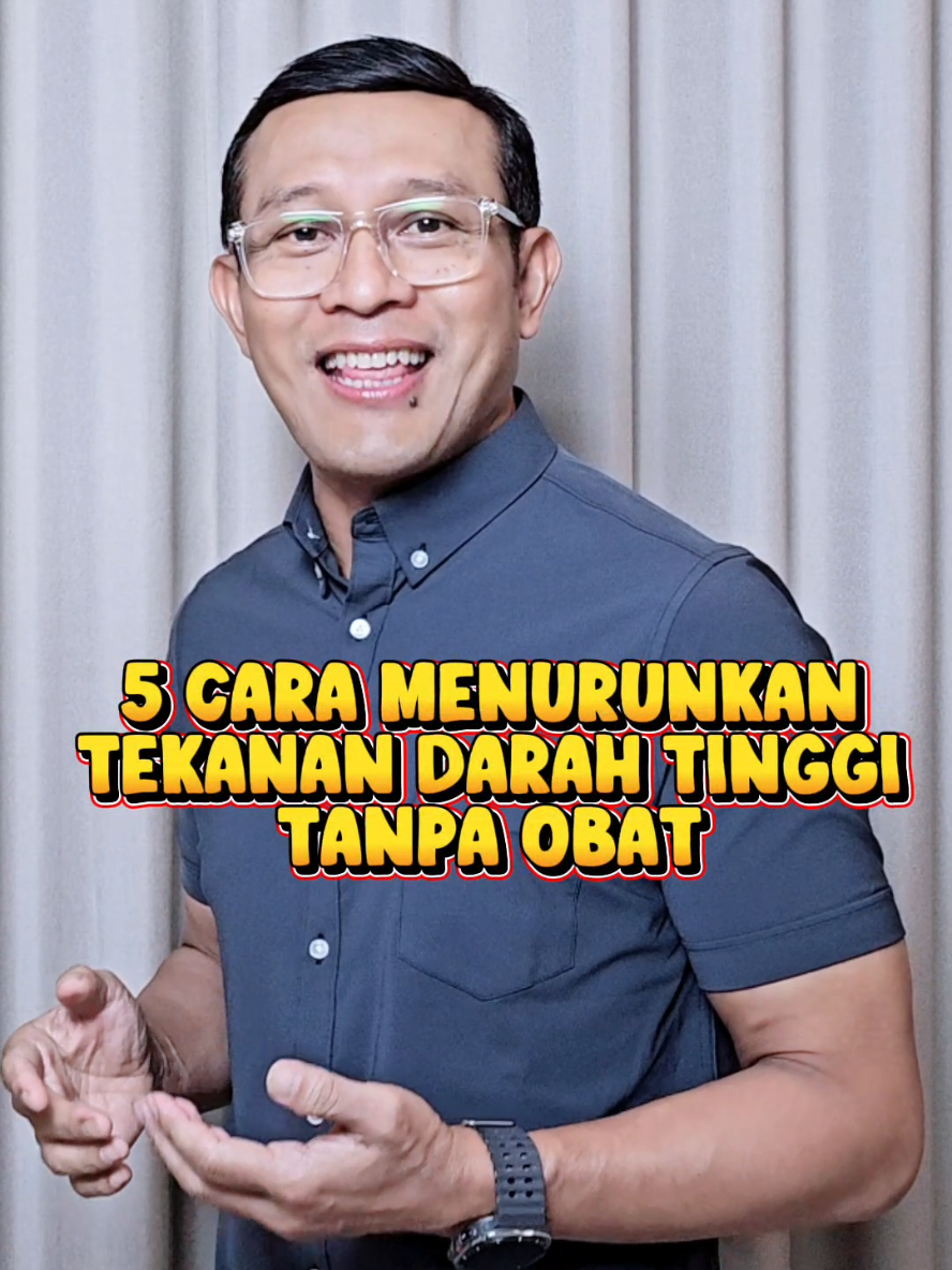 5 Cara Menurunkan Tekanan Darah Tinggi Tanpa Obat #darahtinggi  #obat  #olahraga #sehat  #langsing