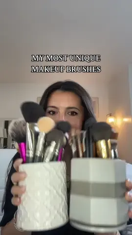 My most unique makeup brushes in my collection #makeupbrushes #mua #beauty #brushes #collection 