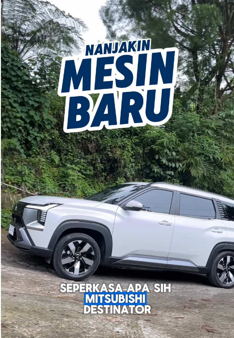 Mitsubishi Destinator merupakan model terbaru dengan pilihan mesin yang tergolong unik di line-up Mitsubishi saat ini. Ia mengusung unit 1.500cc turbo bertransmisi CVT dengan output cukup gagah di angka 161 hp dan torsi 250 Nm. Kalau dibawa ke tanjakan dengan muatan penuh, kira-kira sehebat apa, ya? Buat kamu yang pensaran sama review dan pengujian lebih lengkap Mitsubishi Destinator ini langsung aja pantengin channel Moladin, okay! #Moladin #reviewmobil #mitsubishidestinator