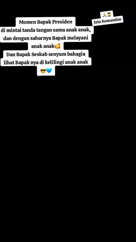 Presiden yang begitu tulus sayang kepada anak anak🥰 Sehat sehat Bapak Presiden ku😇💙 #prabowo  #prabowopresiden2024  #teddy  #teddyindrawijaya  #seskab 