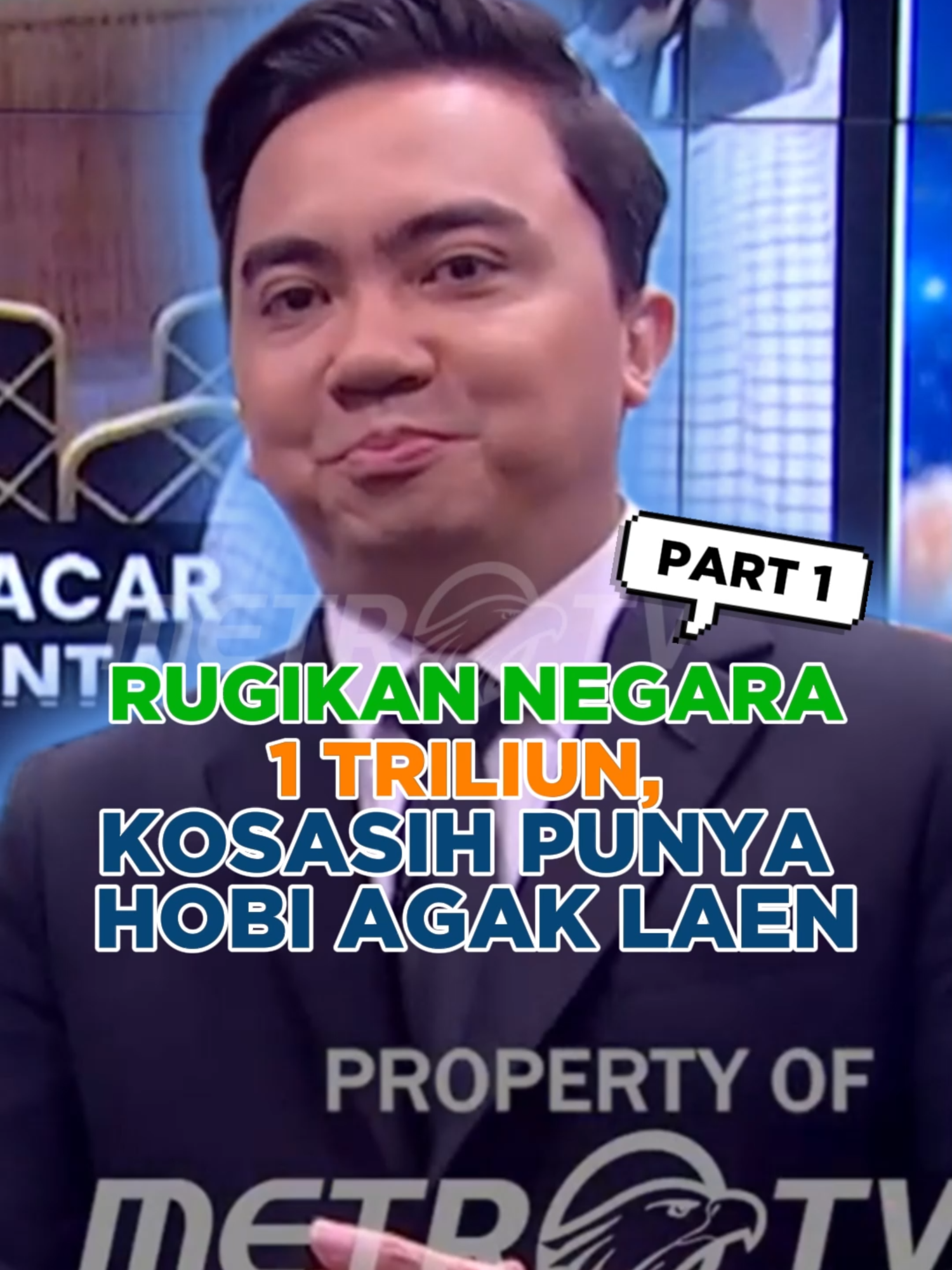 Pak Kosasih hobinya bukan investasi, tapi bagi-bagi hadiah buat kekasih... Auwww Saksikan #MeetNiteLiveMetroTV Setiap Selasa sampai Jumat pukul 22.30 WIB hanya di #MetroTV Tonton juga di Youtube ‘Metrotvnews’ melalui link https://youtu.be/Z6zOZkus0jM #MeetNiteLiveMetroTV #Kosasih #MetroTV