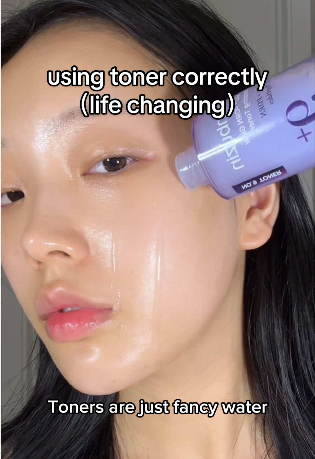 4 things you need to know when using a toner! Ad #numbuzin #no9 #no9glowtoner #nad #peptide 