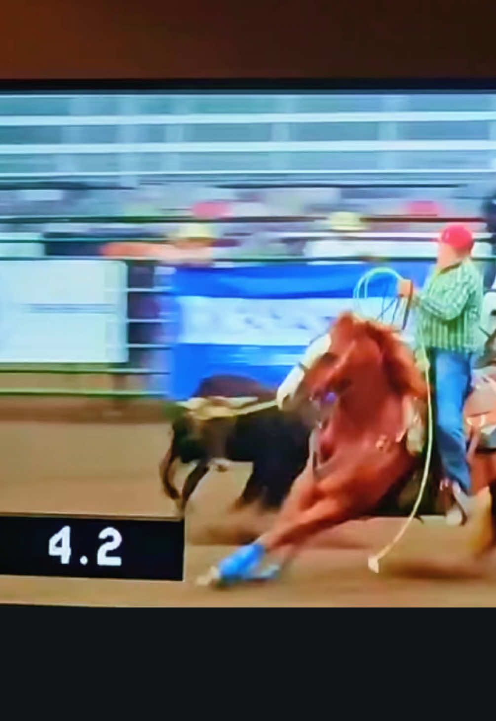 #hadleyevery @Jade Corkill Made it to the shortgo @EllensburgRodeo @The Cowboy Channel @Cactus Ropes @CSISaddlepads 