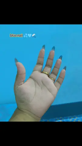 August nail 💅🫧🩵🌊 #bluenails  #blue #tiktok #public #fyp #fypシ゚viral #တွေးပြီးမှတင်ပါ #viral #miemie 