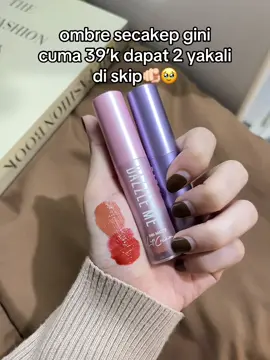 punya aku shade lush ink (matte) & fresh ink (gloss) #foryou #dazzlemebeauty #dazzlemeliptint #viral #liptint #matte 