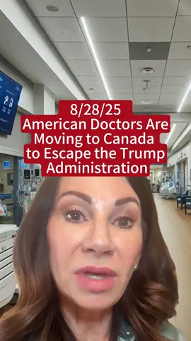 Doctors applying to practice and move to Canada rose 750% in the last few months. They are very dissatisfied with the U.S. healthcare system that has devolved since Trumps return to office. Many want to remain anonymous out of fear of retaliation! #doctors #physicianassistant #patientsafety #drjuliesiemers #nursingstudent #nurses #newgrads #Canada#trump #news #maga #fyp #foryou #foryoupage #fypシ #tiktok #storytime #tiktok #viral #greenscreen #tariff #breakingnews #elon #elonmusk #BreakingNews #usa_tiktok #usa #America #TikTokScenesContest
